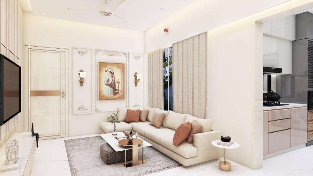 1BHK Contemporary Residence Thane West